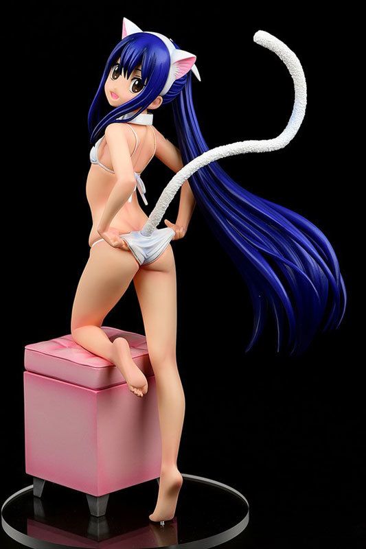 Fairy Tail Wendy Marvell Cat Figure 0001