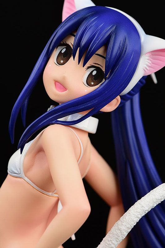 Fairy Tail Wendy Marvell Cat Figure 0004