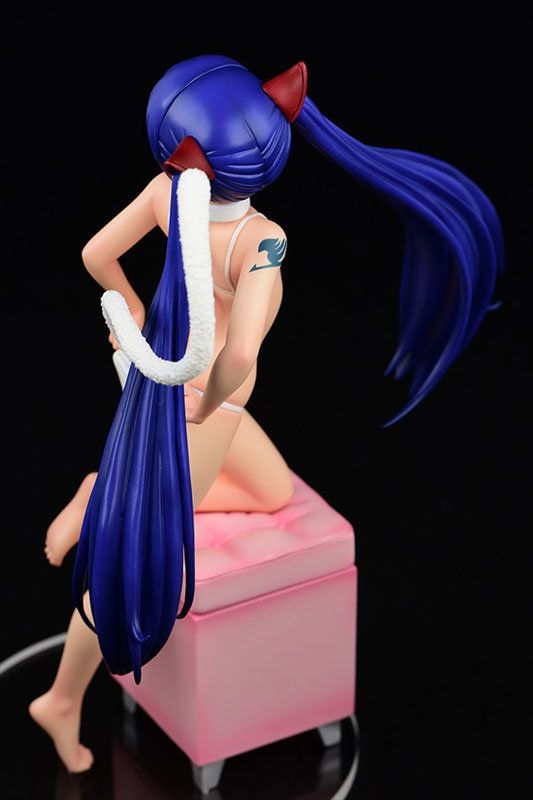 Fairy Tail Wendy Marvell Cat Figure 0008