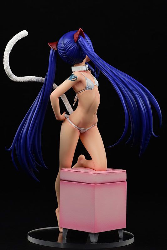 Fairy Tail Wendy Marvell Cat Figure 0013