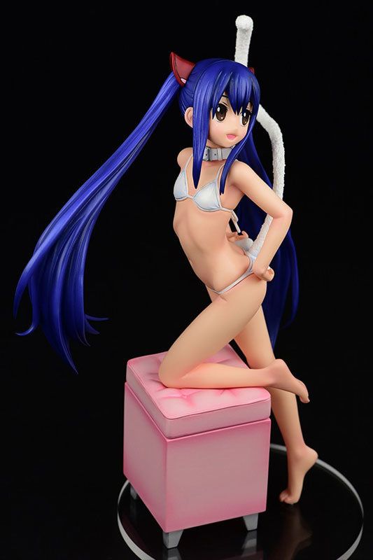 Fairy Tail Wendy Marvell Cat Figure 0018