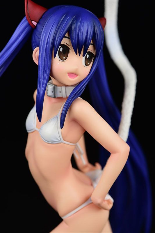 Fairy Tail Wendy Marvell Cat Figure 0021