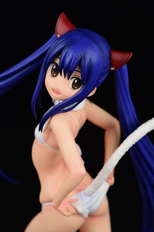 Fairy Tail Wendy Marvell Cat Figure 0022
