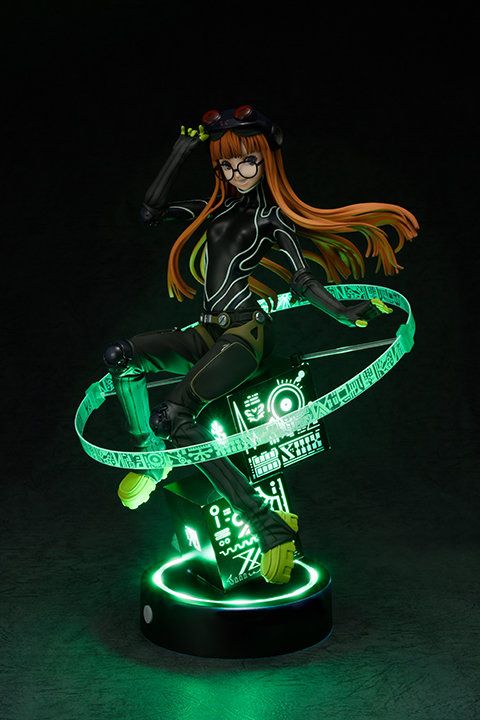 Persona 5 Futaba Sakura Thief Version Figure With Light Up Base 9