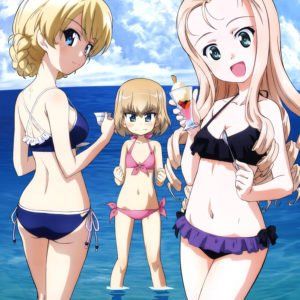 Megami MAGAZINE April 2018 Anime Posters Girls Und Panzer
