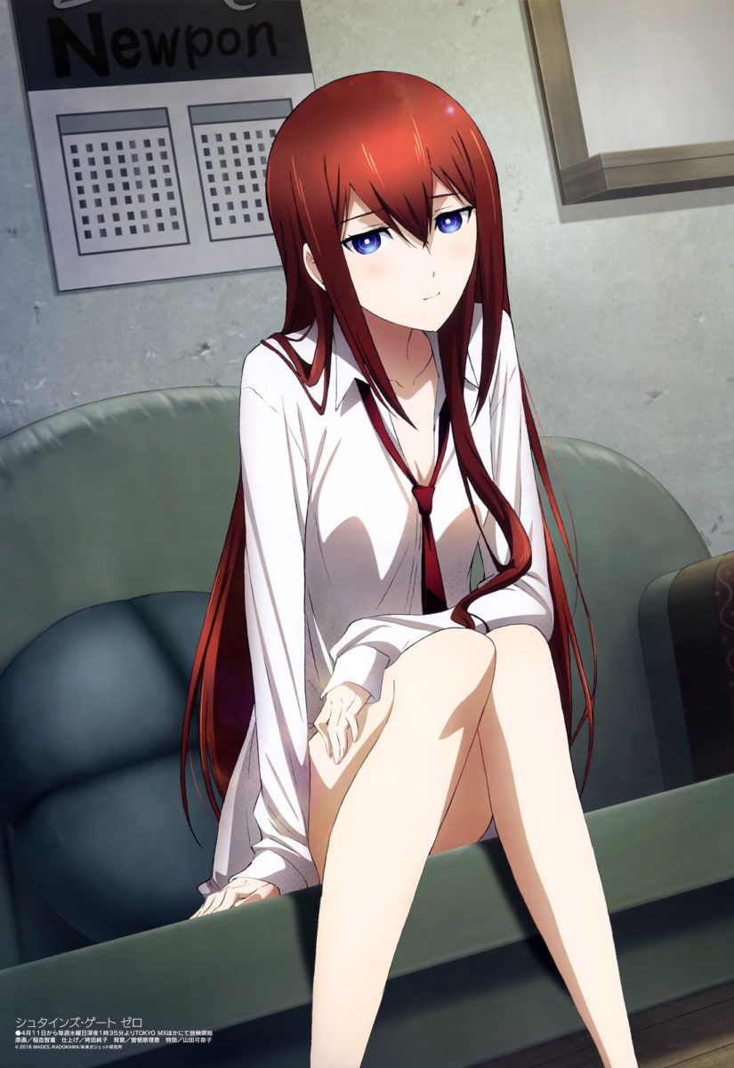 Megami MAGAZINE May 2018 Anime Posters Steins Gate