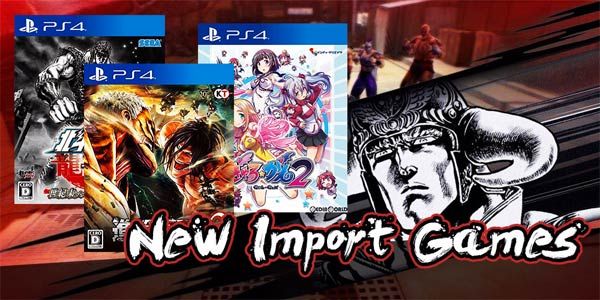 Import Aniem Games For Ps4
