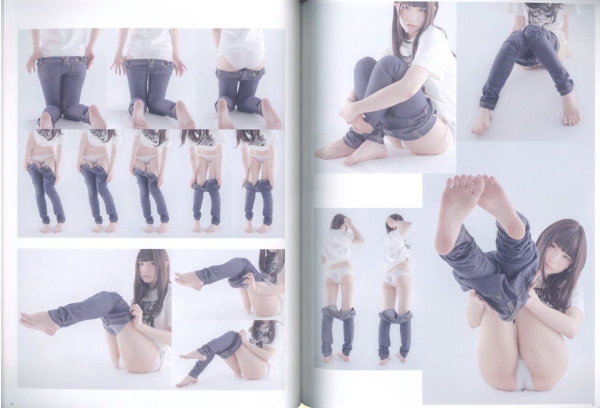 Pantsu Only Pose Book Pantsu Senmon Pose Shu I Love Panty And I Want To Draw ASAP Photobook 0014