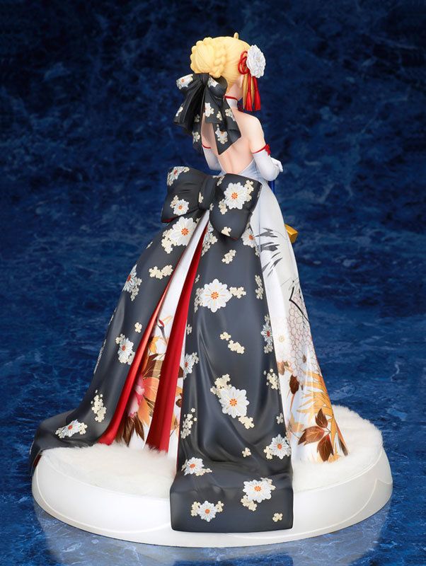 Fate Stay Night Saber Kimono Dress Anime Figure 0008