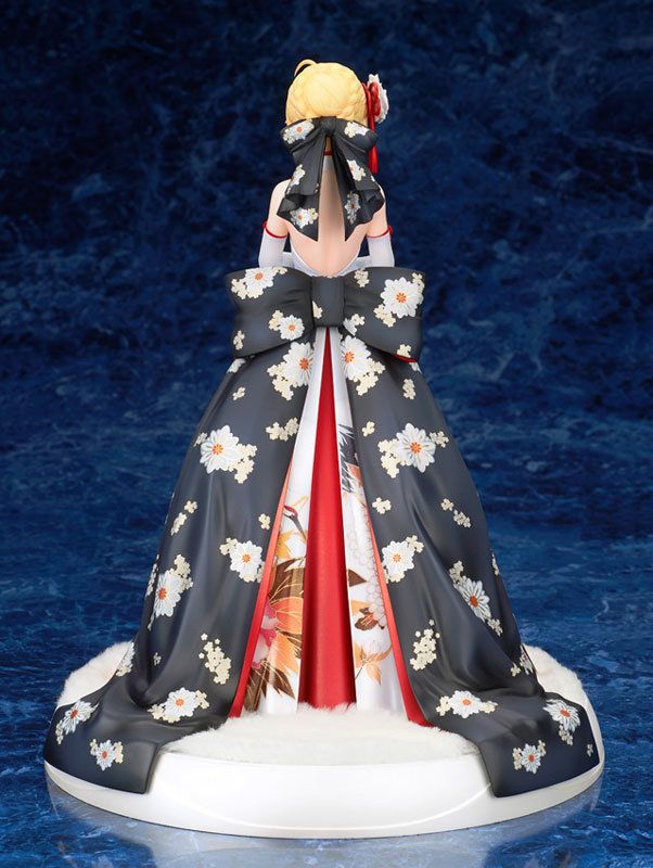 Fate Stay Night Saber Kimono Dress Anime Figure 0009