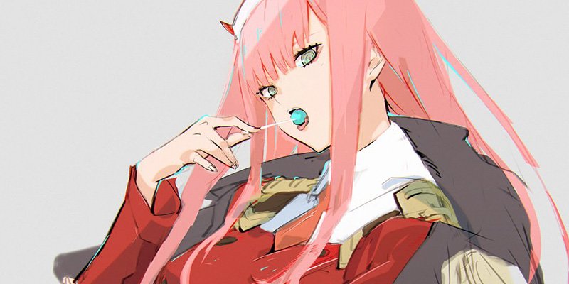 Overlord’s Artist Draws Darling in the FranXX's Zero Two | J-List Blog