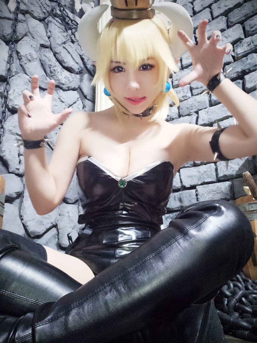 Chihiro Cosplay Of Bowsette 1