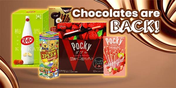 Chocolates Are Back In Japan Zkfuf