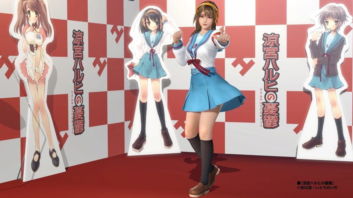 Haruhi Suzumiya Collaboration To Be Featured In Dead Or Alive Xtreme Venus Vacation Outfit 1