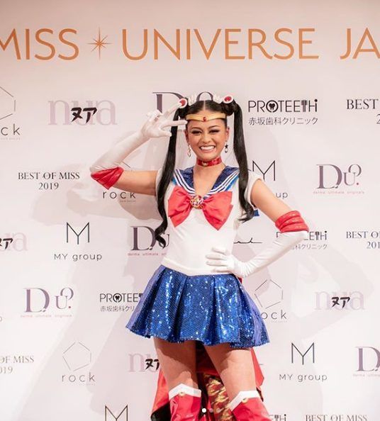 Yuumi Kato As Sailor Moon