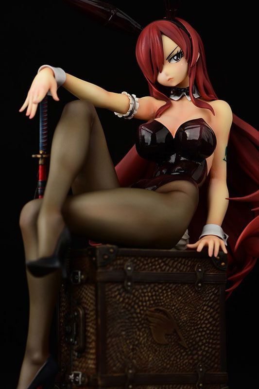FAIRY TAIL Erza Scarlet Bunny Girl Style Figure 0005