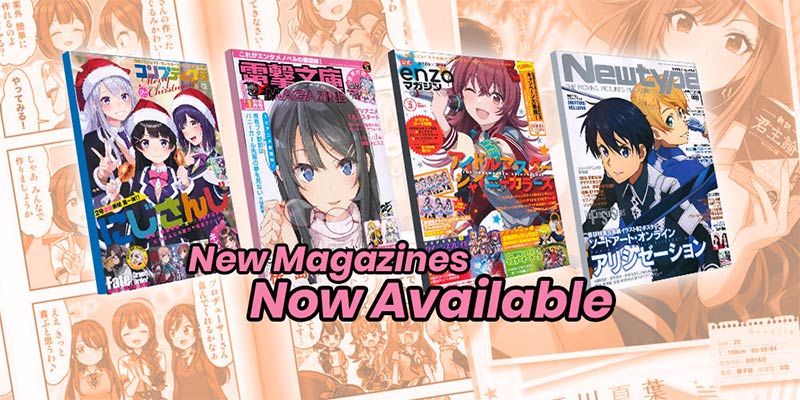 New Anime Magazines Uploaded