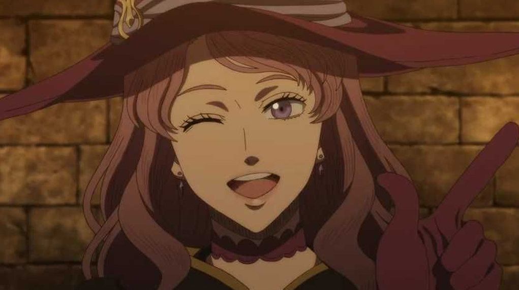 Black Clover Vanessa Winking And Smiling