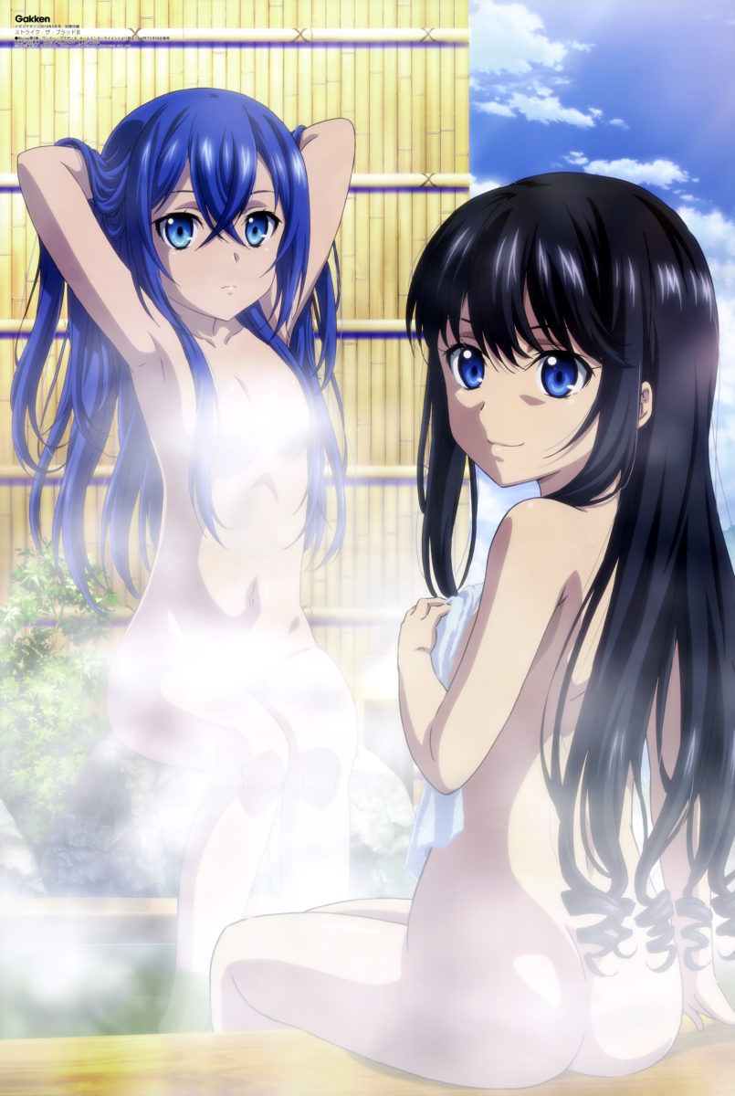 Megami Magazine May 2019 Anime Posters Strike The Blood