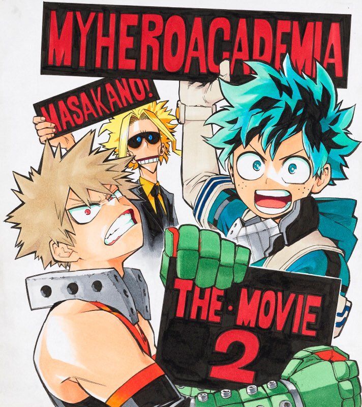 My Hero Academia Receives A Second Animated Film Visual Key