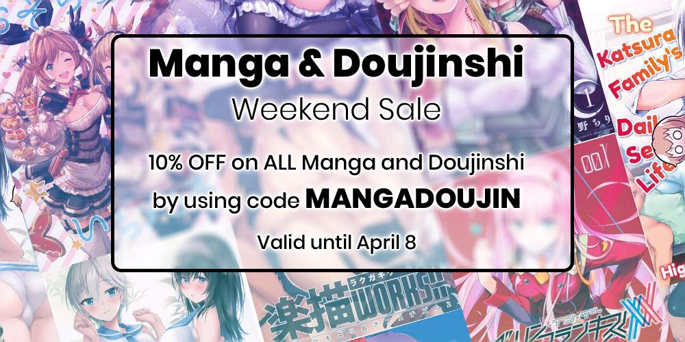 Jlist Wide Manga Doujinshi Weekend Sale V2