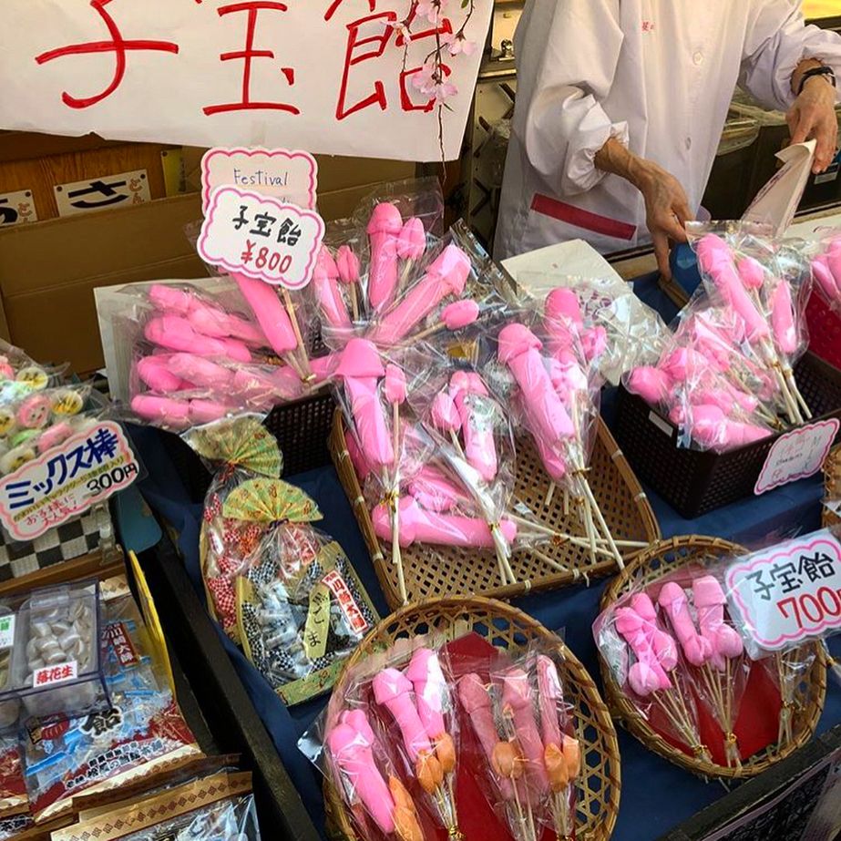 Penis Candy At Japan's Penis Festival