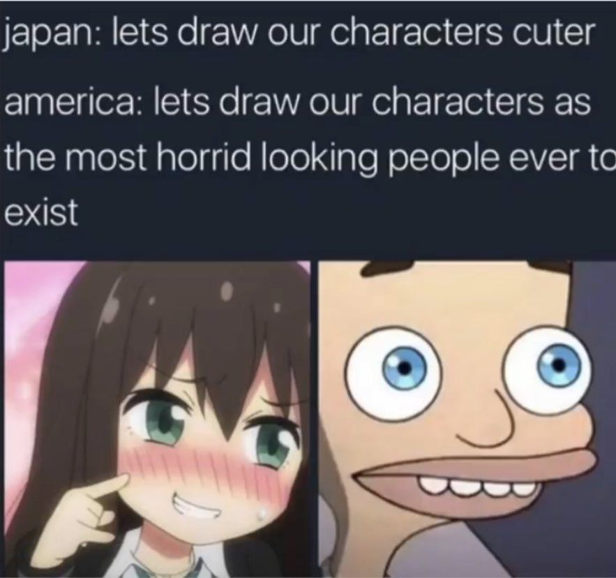 Japanese Animation Vs American Animation