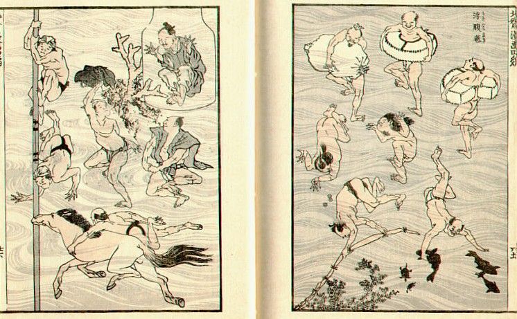 Hokusai Manga Image