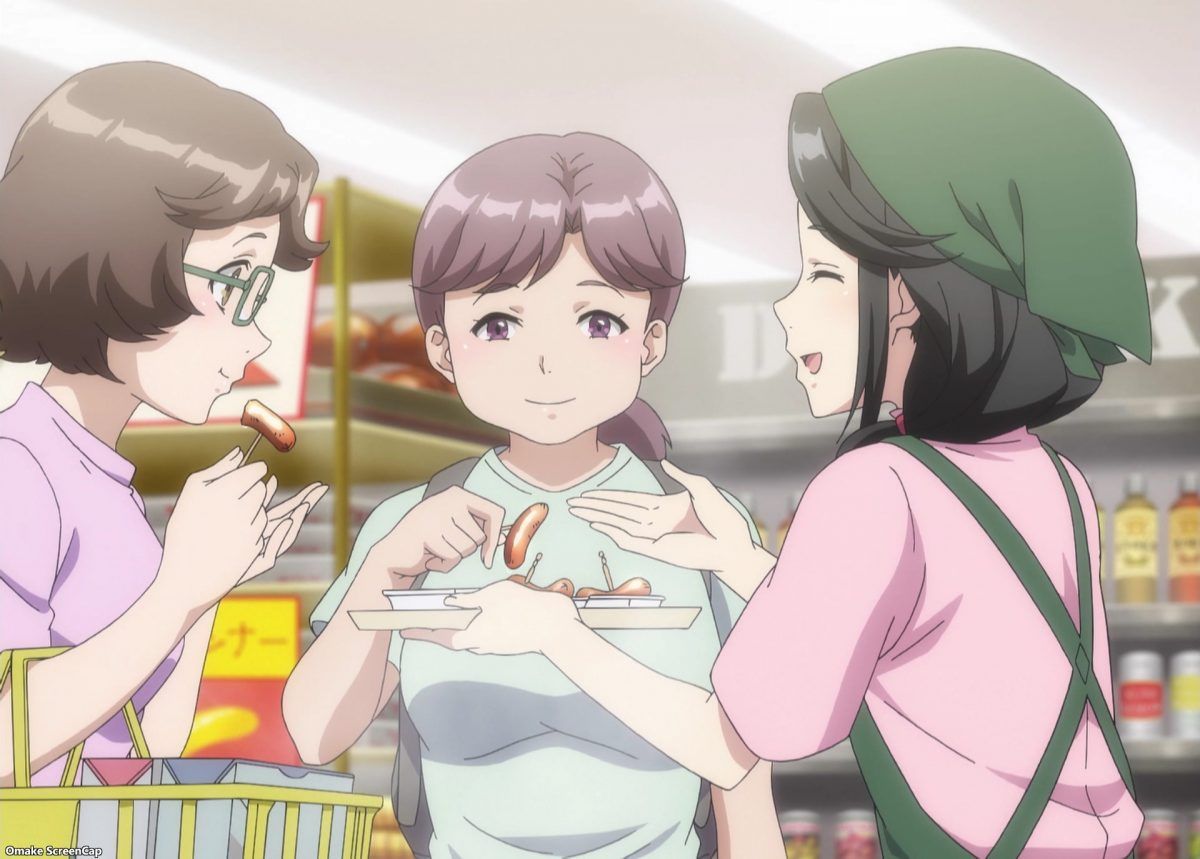 Kandagawa Jet Girls Episode 10 Hina Works At Supermarket