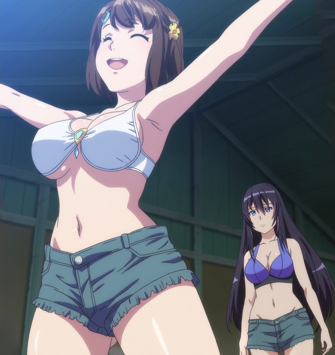 Kandagawa Jet Girls Episode 10 Rin Celebrates The Beach