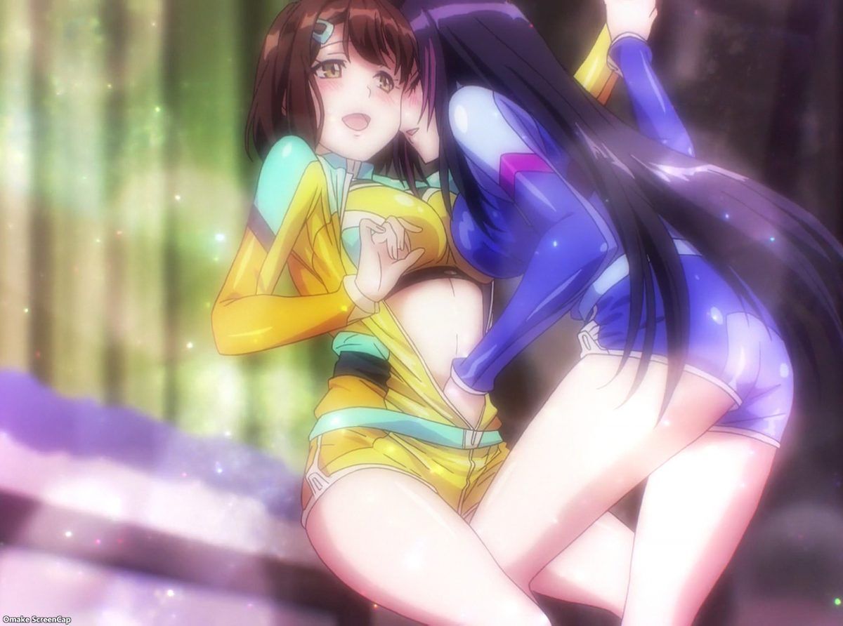 Kandagawa Jet Girls Episode 9 Misa Tickles Rin
