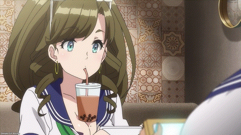 Kandagawa Jet Girls Episode 9 Yuzu Drinks Boba Tea