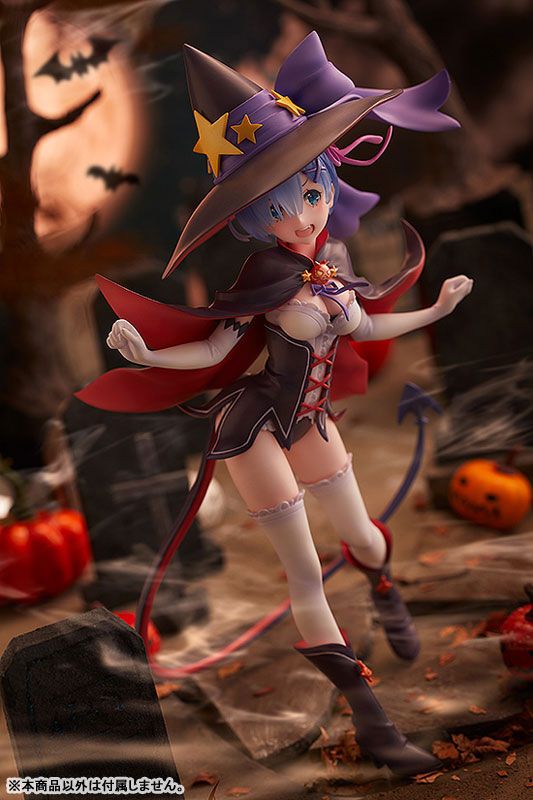 Re Zero Rem Halloween Anime Figure 0008