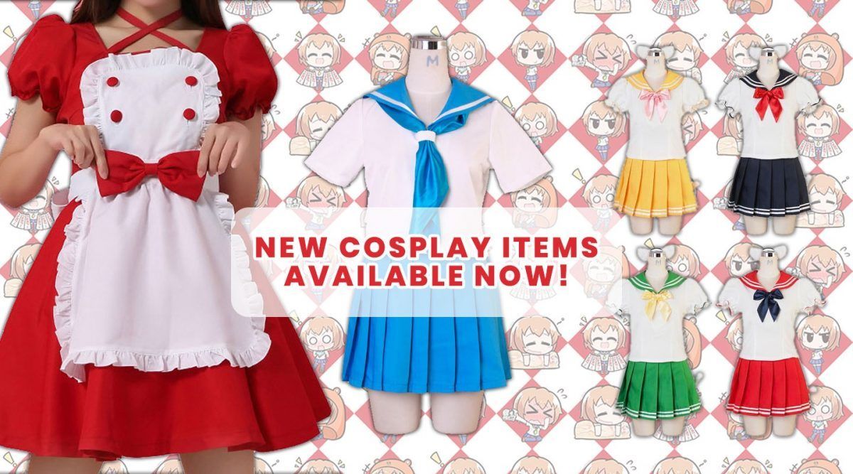 New cosplay products in stock!