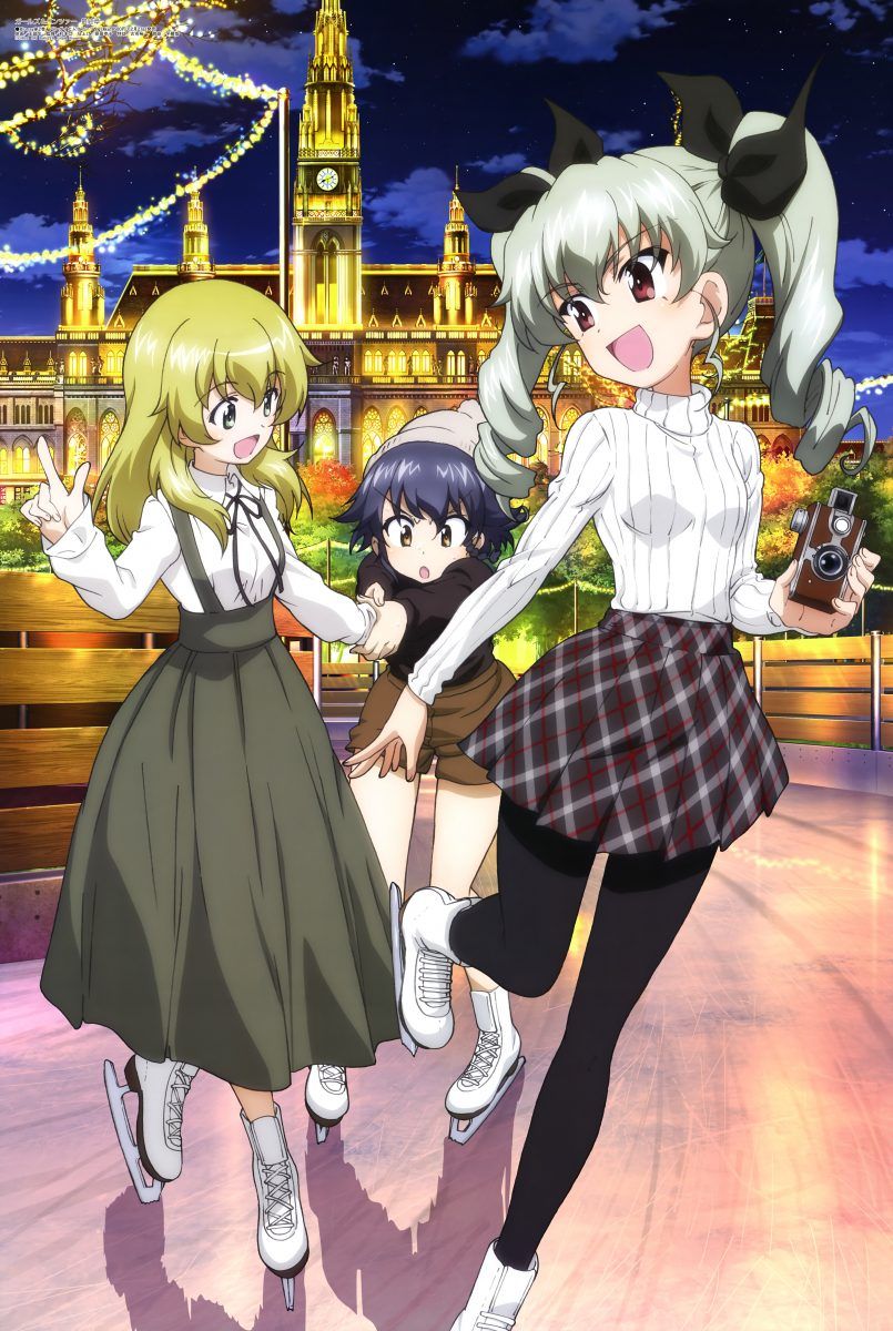 Megami Magazine March 2020 Anime Posters Girls Und Panzer