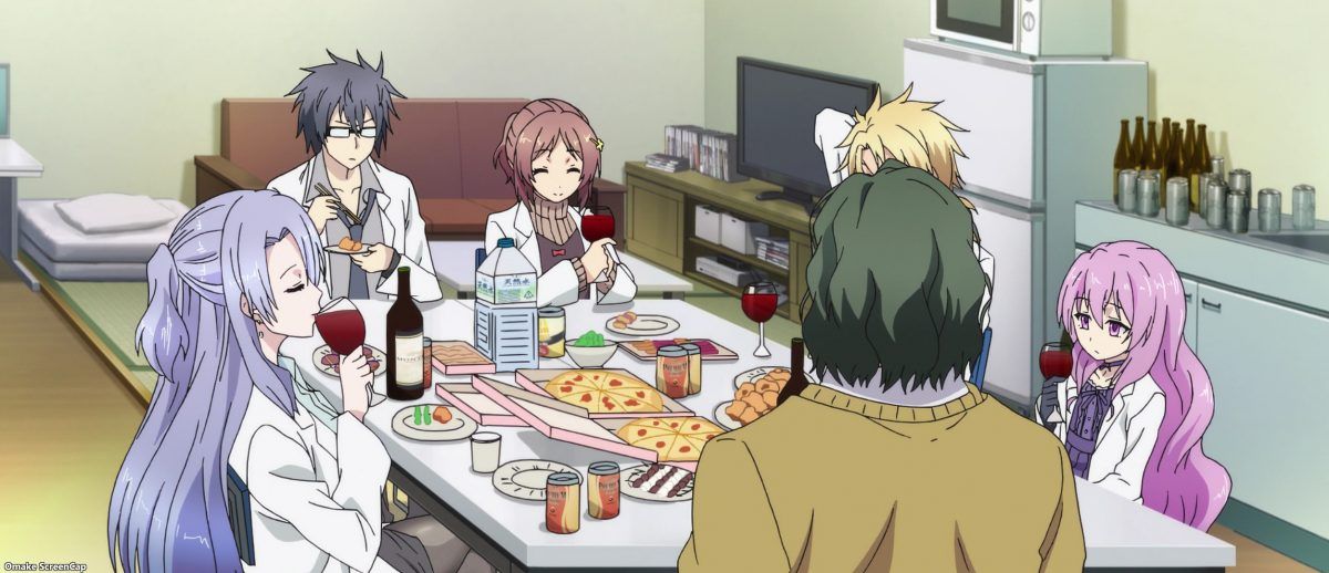 Rikei Ga Koi Ni Ochita No De Shoumei Shitemita Episode 7 Ikeda Lab Drinking Party