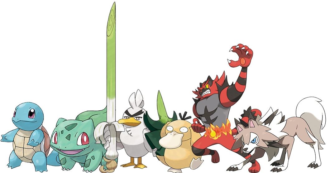Mazjojo's Pokemon Team