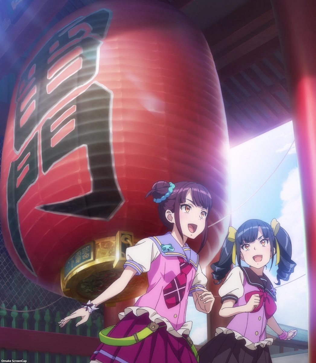 Kandagawa Jet Girls OVA Dina Ziyu With Big Lantern