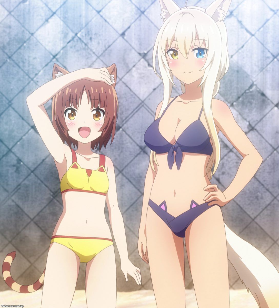 Nekopara Episode 12 [END] Azuki Coconut Kitty Swimsuits