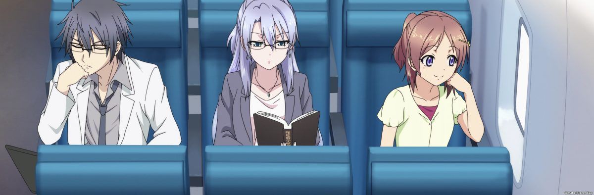 Rikei Ga Koi Ni Ochita No De Shoumei Shitemita Episode 9 Shinya Ayame Kotonoha Plane Ride