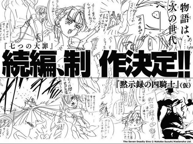 Seven Deadly Sins New Manga