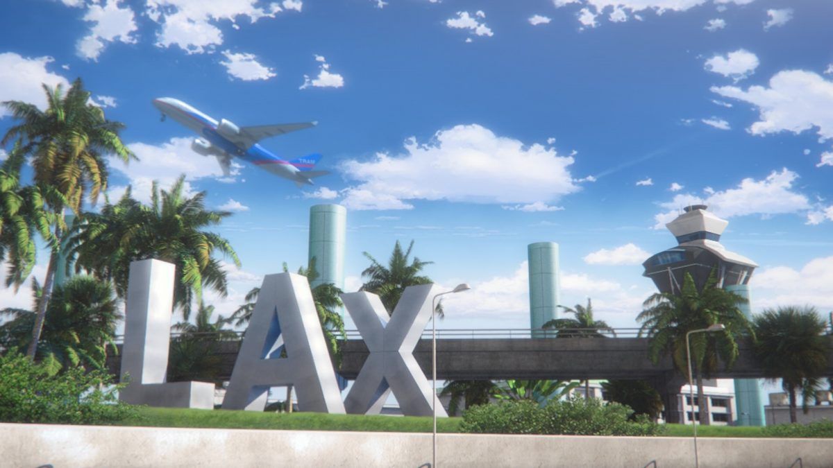 Ghost In The Shell SAC 2045 Episode 3 LAX Airport