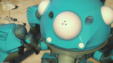 Ghost In The Shell SAC 2045 Episode 3 Tachikoma Eye Spins