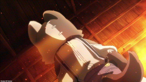 Gleipnir Episode 1 Shuuichi Punches Through Wall