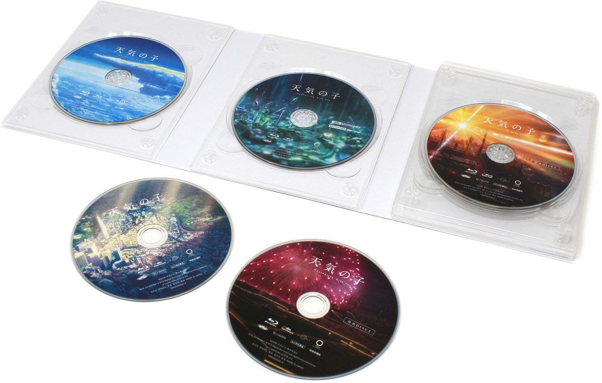 Five Blu Ray Discs!
