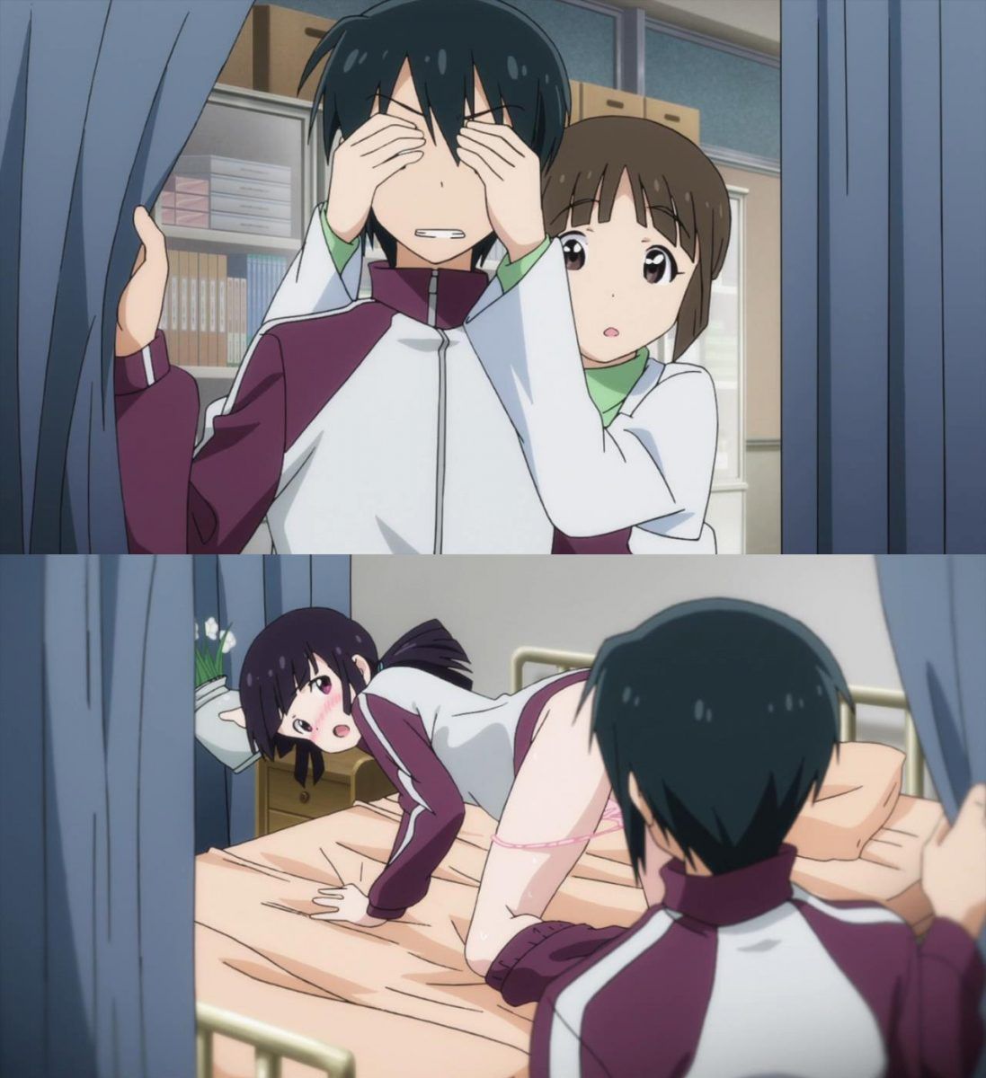 Things that happen in anime: sexy accidents