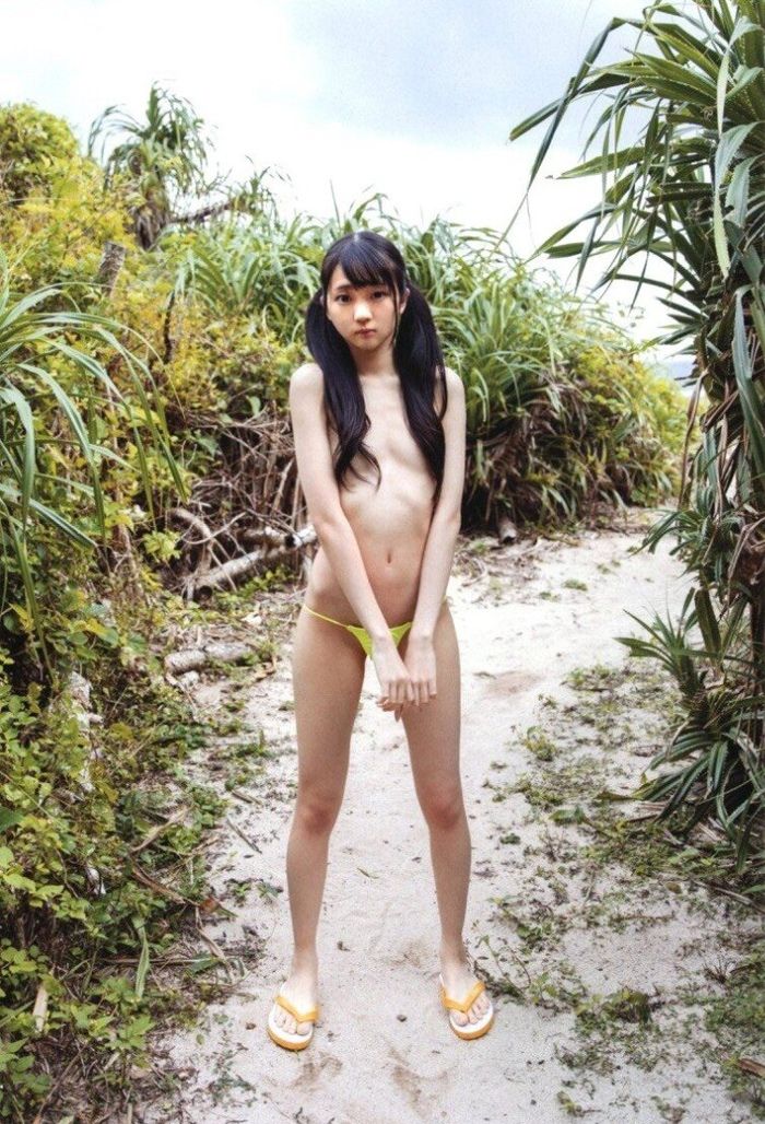Rem Hayami Photobook Swimsuit Yellow Bikini 2 Image