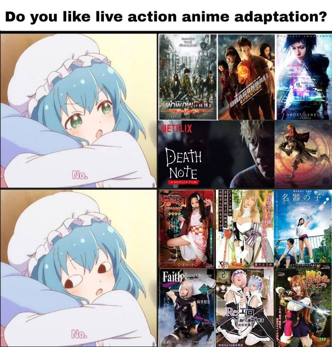 The Best Anime Live Action Adaptions