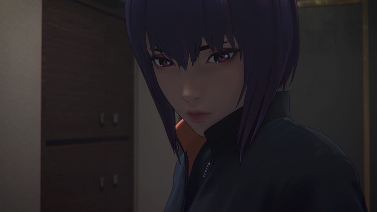 Ghost In The Shell SAC 2045 Episode 11 Motoko Takes In Mother's Sorrow