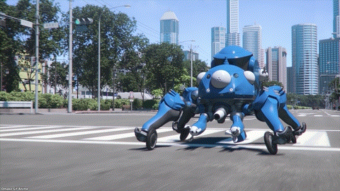 Ghost In The Shell SAC 2045 Episode 12 [END] Motoko Rides In Tachikoma